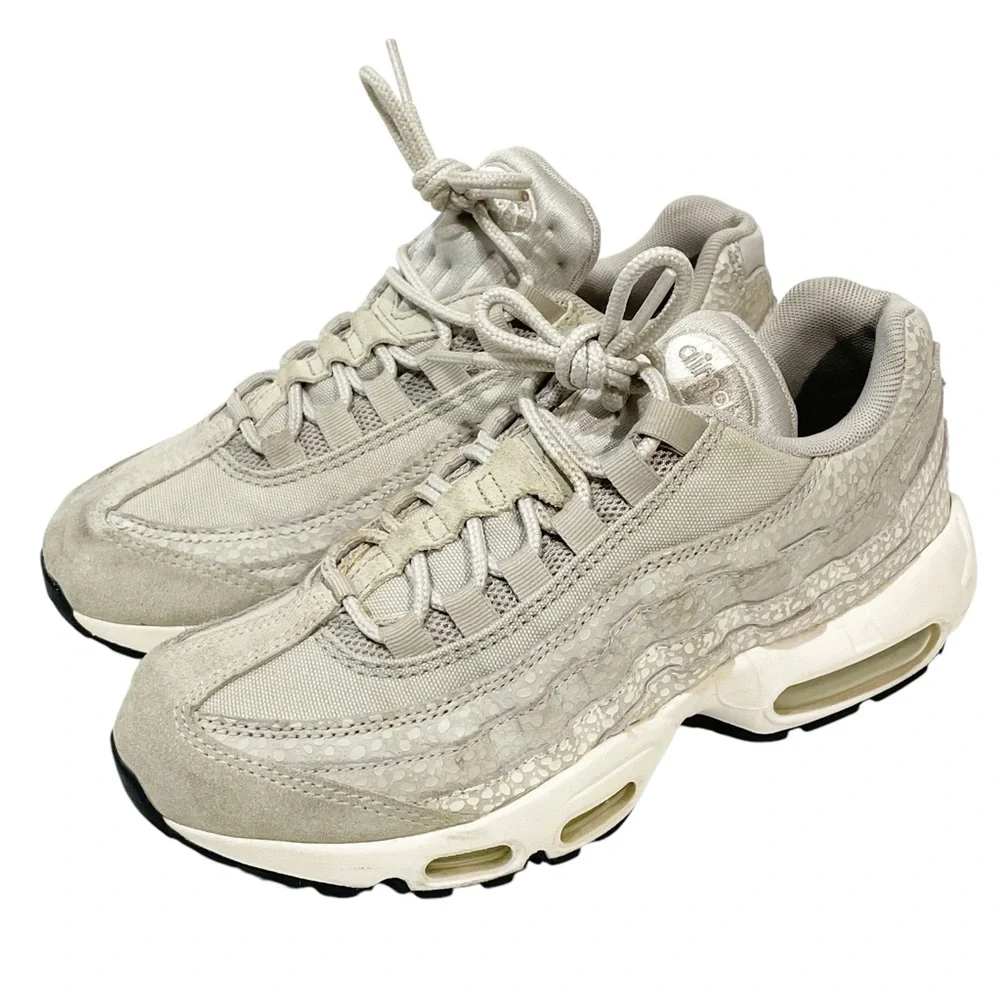 Nike Air Max 95 Youth Size 7 ‘Iron‎ Ore’ DV2218-001 Low Top Sneaker